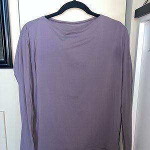 Lululemon Purple Long Sleeve Top